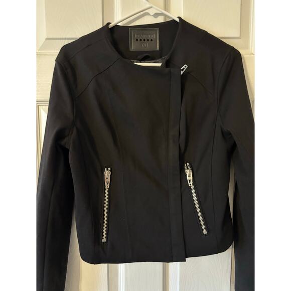 Blank NYC black moto jacket sz small - Picture 3 of 10
